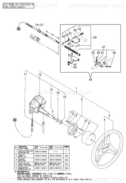 Order YANMAR 796315-34800 Wheel Assy, Steering