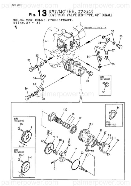 Order YANMAR 777061-04520 Valve Assy, Governor
