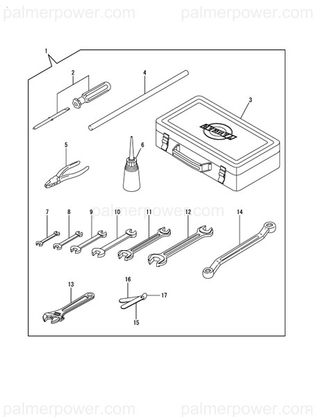Order YANMAR 748620-92010 Tool Assy