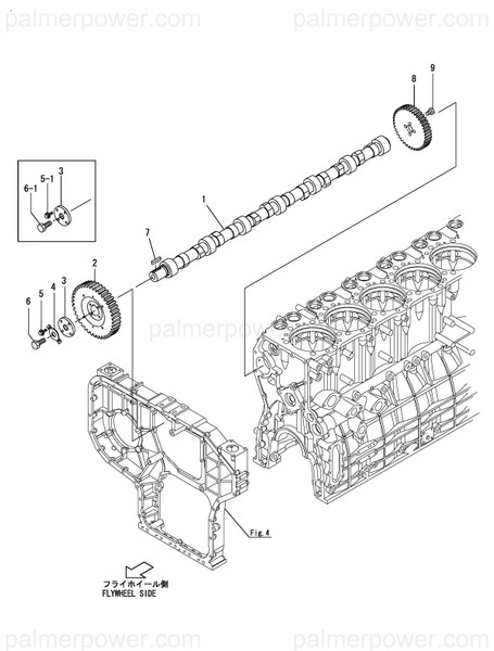Order YANMAR 148699-14140 Camshaft