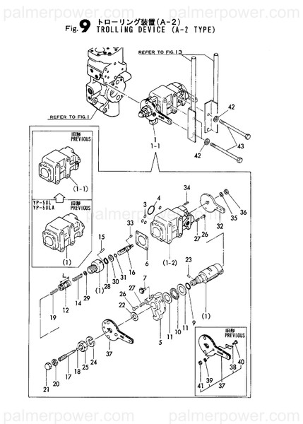 Order YANMAR 196103-04500 Valve Assy