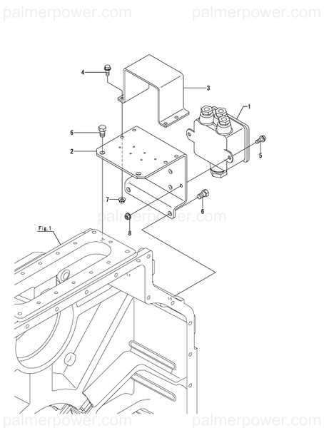Order YANMAR 177519-05140 Junction Box,7P