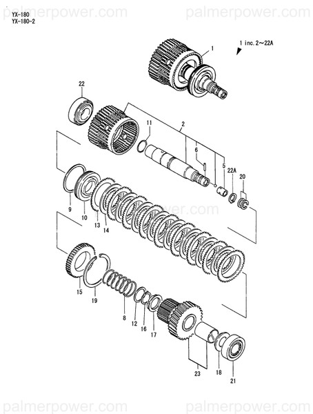 Order YANMAR 777411-03851 Rotator Assy