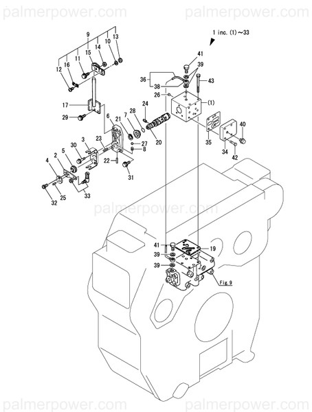 Order YANMAR 177417-04150 Valve Assy, Switch