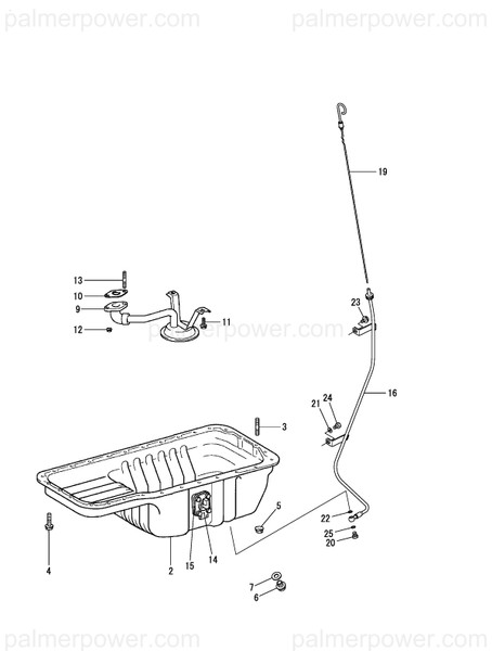 Order YANMAR 119770-00230-1 Sump Assy, Oil