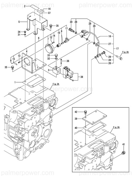 Order YANMAR 177055-02861 Gasket, Cover