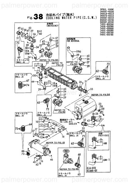Order YANMAR 748616-49940 Bend Assy