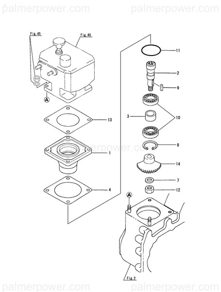 Order YANMAR 126683-66110 Bracket