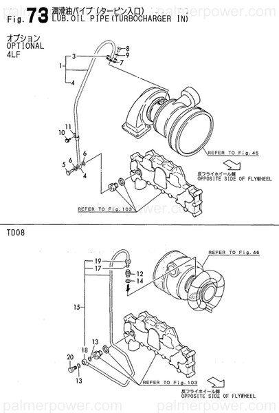 Order YANMAR 126635-39621 Pipe Assy, Oil