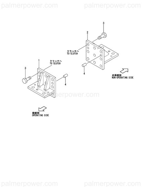 Order YANMAR 41608-555680 Foot, Mounting