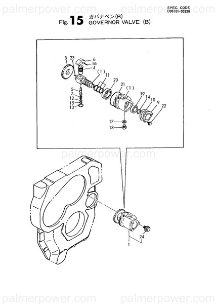 Order YANMAR 177010-05620 Valve, Governor