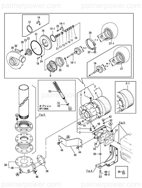 Order YANMAR 127689-18010 Turbine, T45