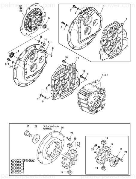 Order YANMAR 177058-02020 Flange, Sae#3