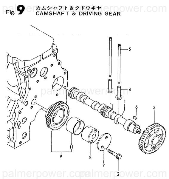 Order YANMAR 129171-14010 Camshaft