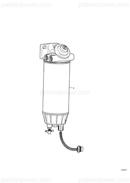 Order YANMAR 165001-46310 Prefilter Assy