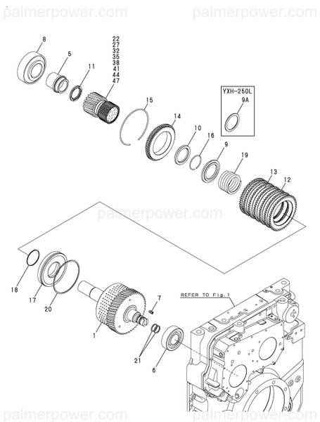 Order YANMAR 177519-03120 Shaft Assy, Support