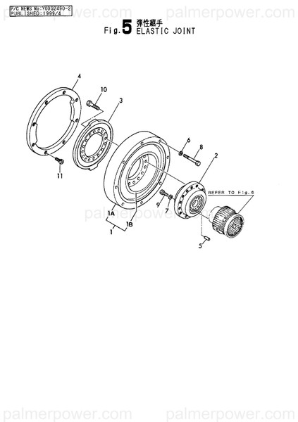 Order YANMAR 177422-03040 Coupling
