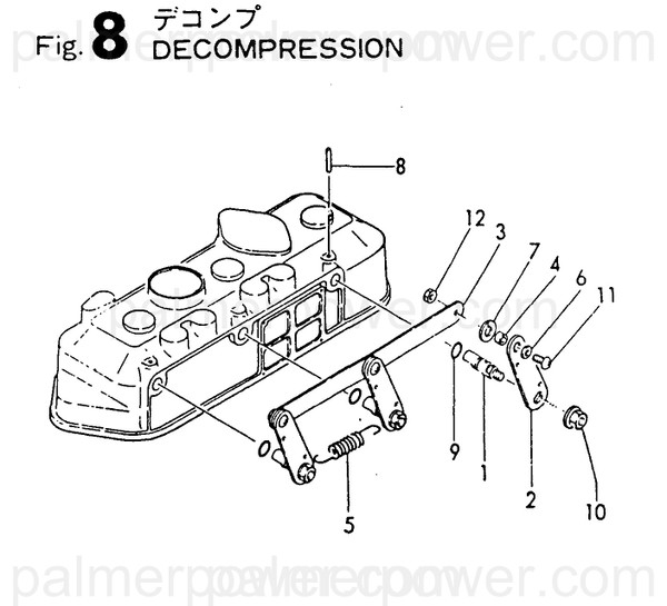 Order YANMAR 121450-03610 Shaft, Decompression