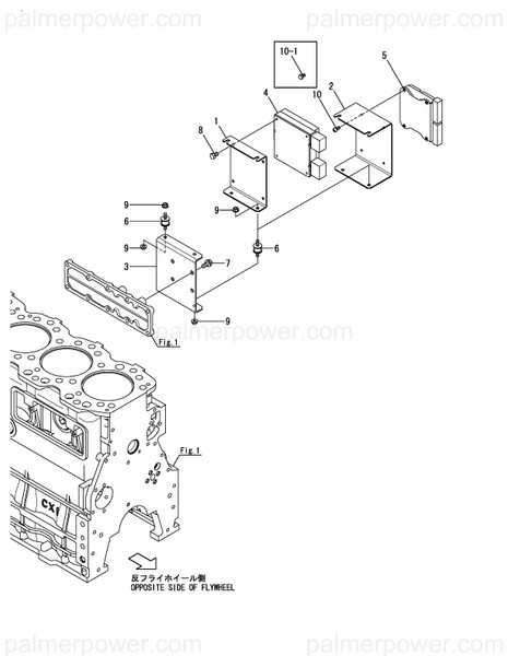 Order YANMAR 127677-77440 Bracket, Edu