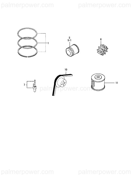 Order YANMAR 129495-22510 Ring Set, Piston