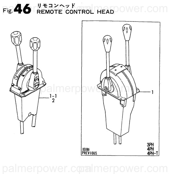 Order YANMAR 41730-500920 Head, Remote-Control