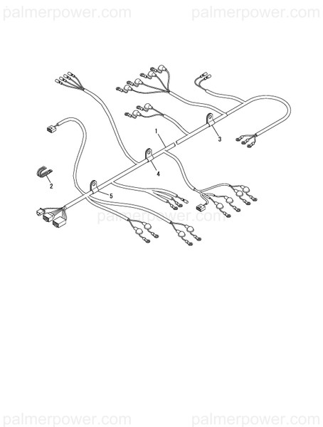Order YANMAR 148660-77581 Harness, Wire