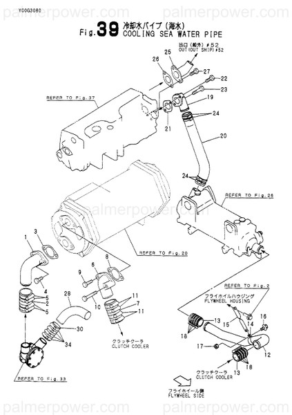 Order YANMAR 128634-49200 Bend