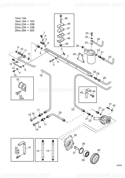 Order YANMAR 165000-49100 Manifold, Fuel