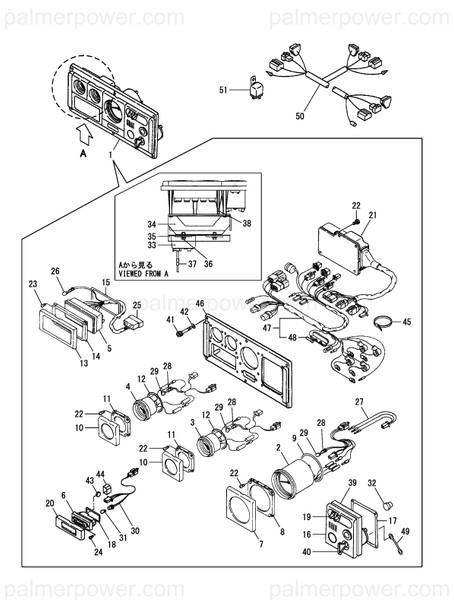 Order YANMAR 148960-91210 Panel Assy