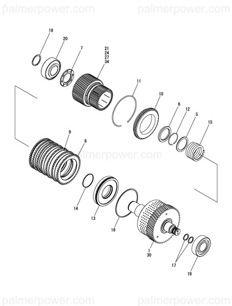 Order YANMAR 177515-03140 Shaft Assy, Support