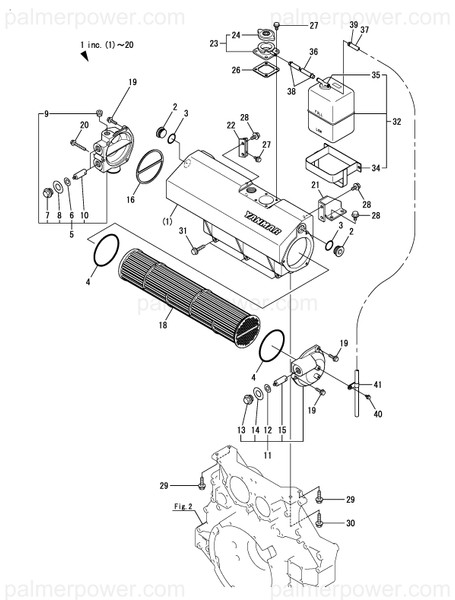 Order YANMAR 127881-44011 Cooler Assy, Water
