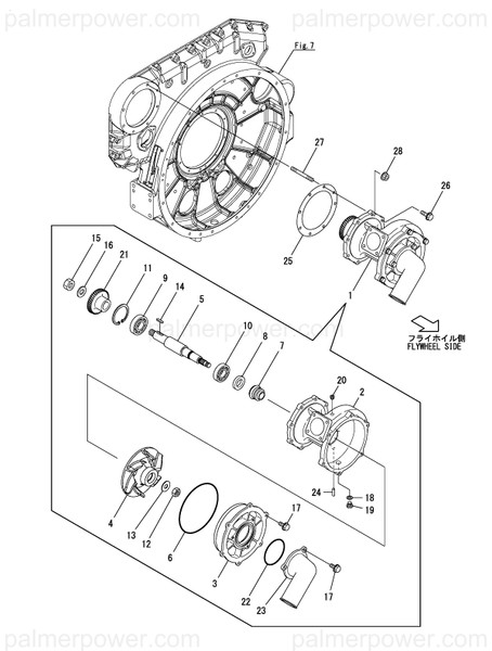 Order YANMAR 748690-43021 Pump, Ltw