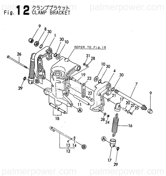 Order YANMAR 196630-01010-1 Bracket Assy, L