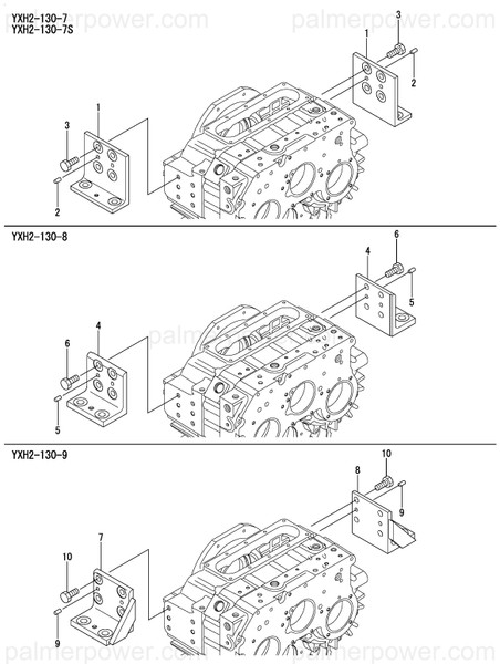 Order YANMAR 177510-02170 Foot, Mounting