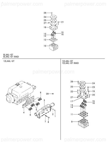 Order YANMAR 148606-48100 Body, Thermostat