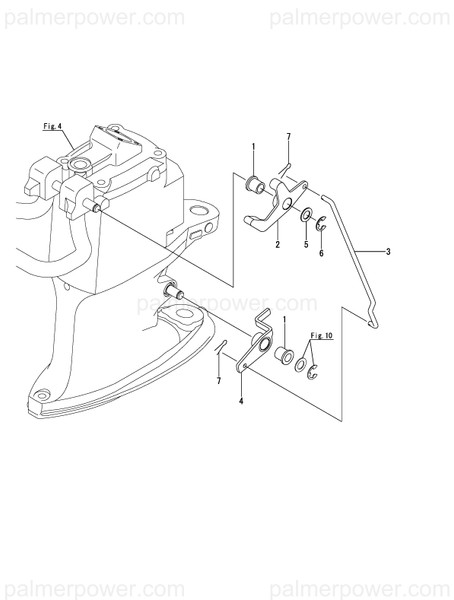 Order YANMAR 196311-06250 Lever