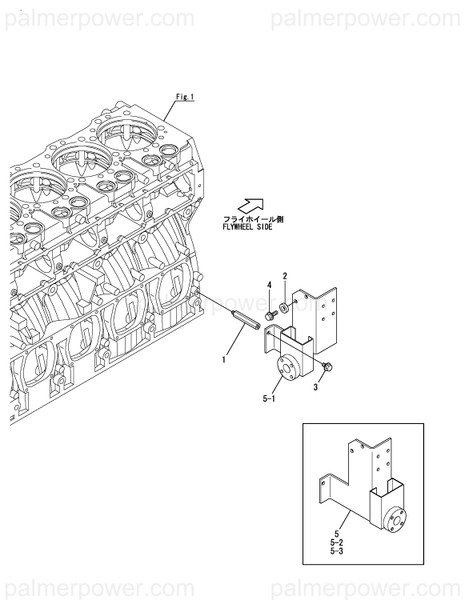 Order YANMAR 126683-77250 Spacer