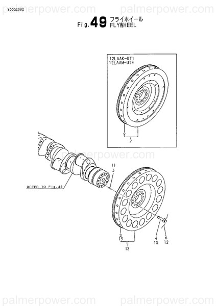 Order YANMAR 148816-21600 Gear, Ring