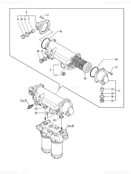 Order YANMAR 128610-33090 Body Assy, Cooler