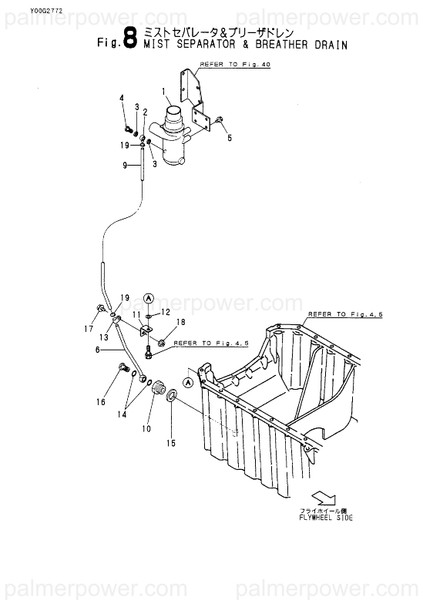 Order YANMAR 23387-091200 Joint, Hose 9-12