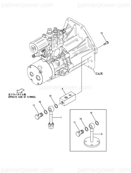 Order YANMAR 148661-59541 Terminal, Fo Out