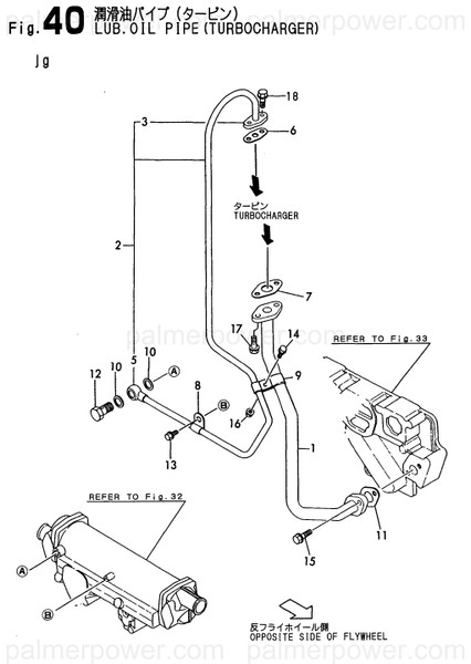 Order YANMAR 126674-39530 Pipe Assy, Oil