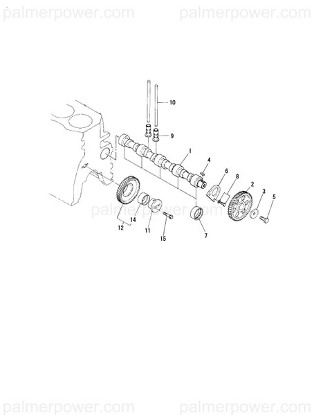 Order YANMAR 120142-14010 Camshaft