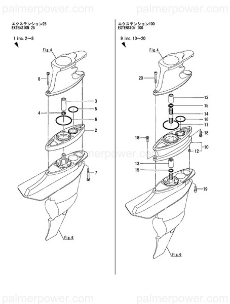 Order YANMAR 196322-02510-1 Extension, 25