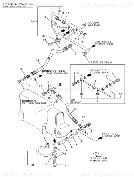 Order YANMAR 126618-39301 Pipe, Oil