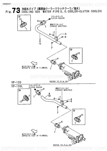 Order YANMAR 126635-49210 Retainer