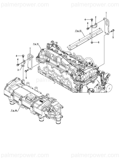 Order YANMAR 120672-07160 Support,Hanger F