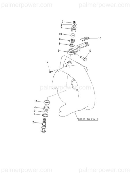 Order YANMAR 196340-05021 Shaft, Steering