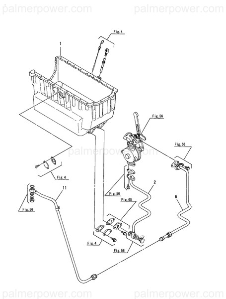 Order YANMAR 43714-500740 Pipe, Oil Pan-Pump