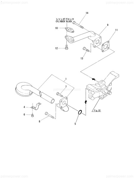 Order YANMAR 126430-39050 Support